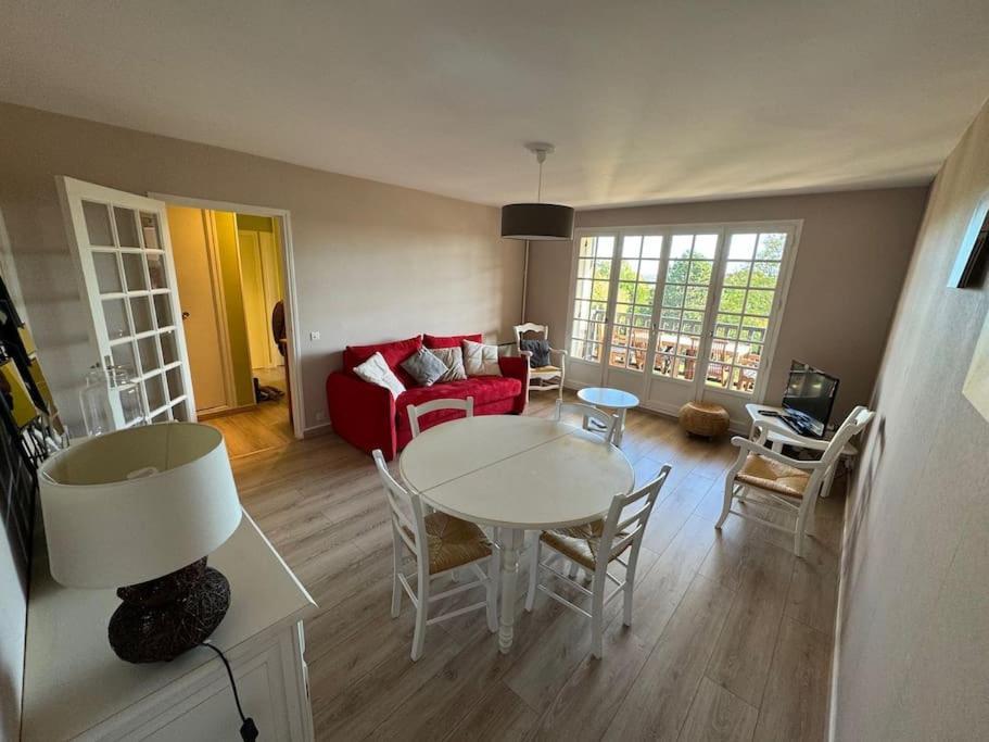 Appartement Calme Proche De La Mer Avec Parking Villers-sur-Mer Exteriör bild