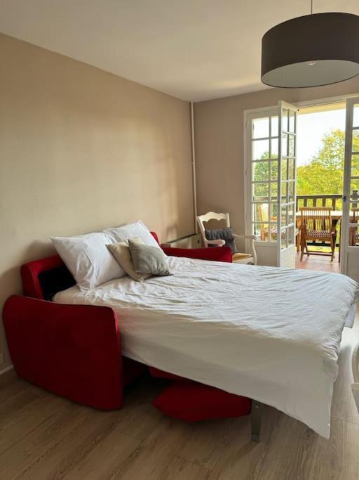 Appartement Calme Proche De La Mer Avec Parking Villers-sur-Mer Exteriör bild